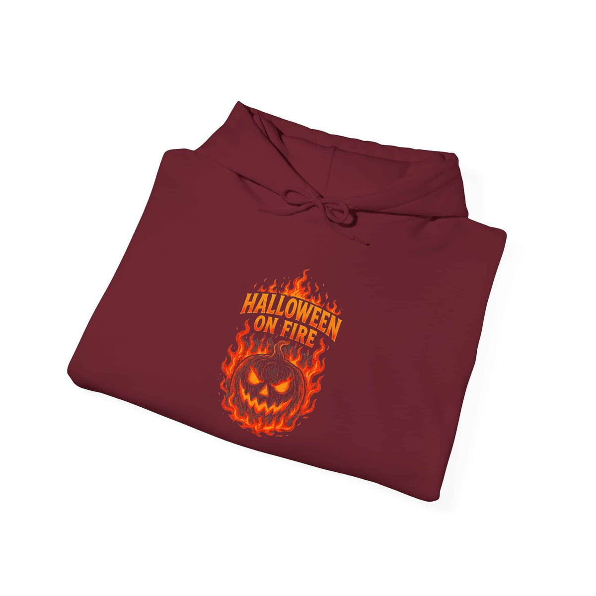 Halloween on Fire Hooded Sweatshirt image 89