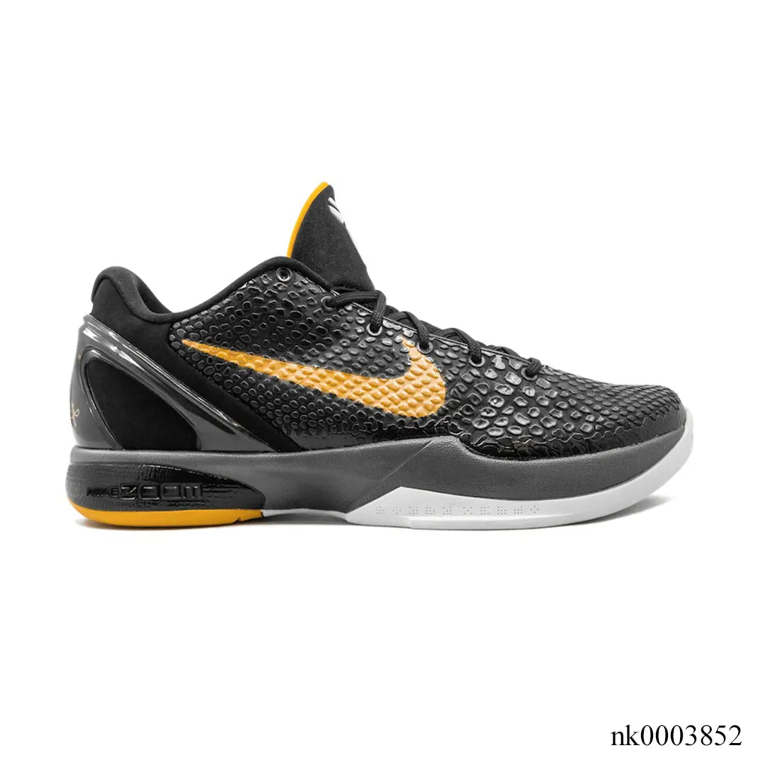 Kobe 6 Black Del Sol Shoes Sneakers - nk0003852 image 0
