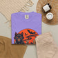 Midnight Cat Unisex Garment-Dyed T-shirt image 57