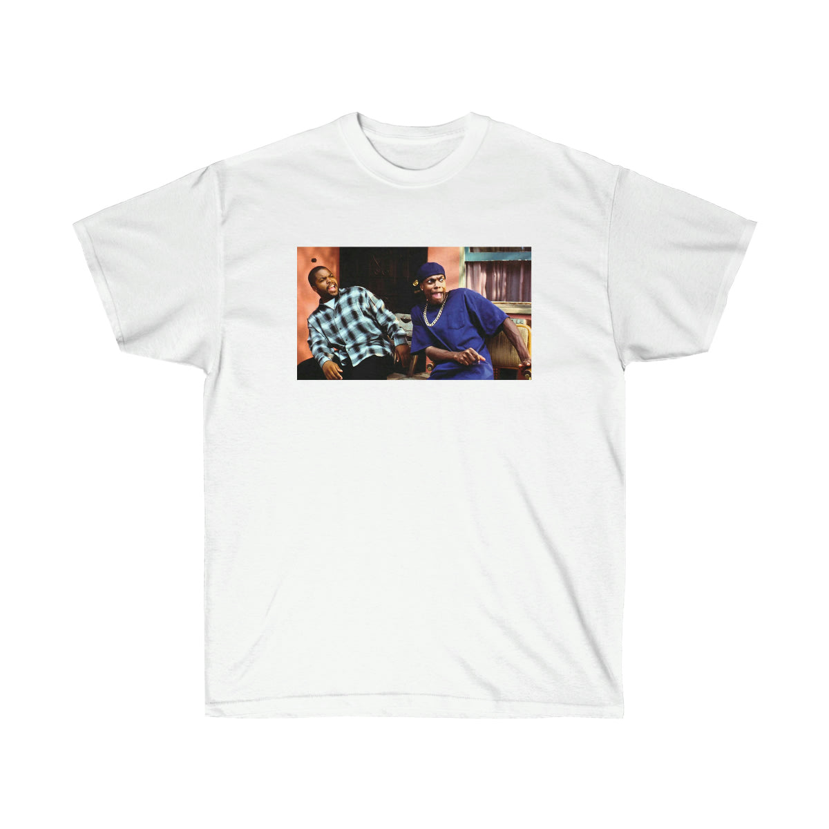 Rap IceCube Friday Damn Men T-Shirt - White, XL image