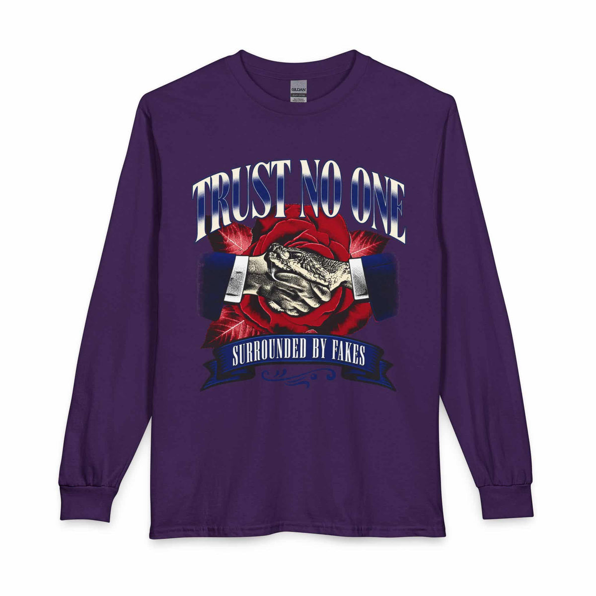 Graphic Print Long Sleeve T-Shirt - POD0037 image 20