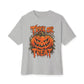 Trick or Treat Unisex Oversized Boxy Tee - Athletic Heather, L image
