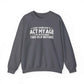Graphic Print Crewneck Sweatshirt - POD0034 image