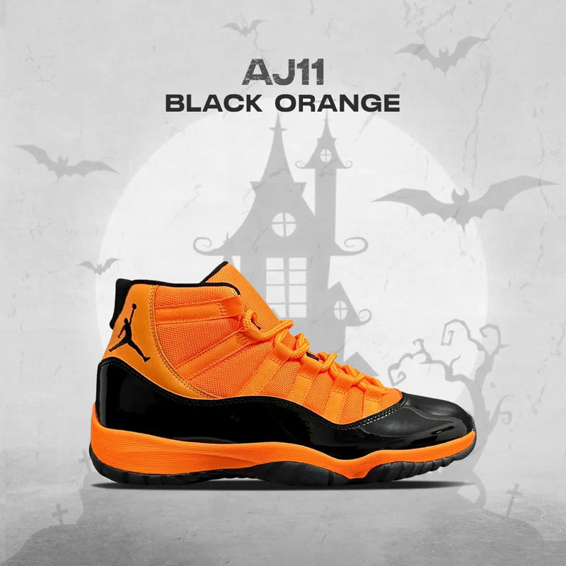 AJ 11 Black Orange