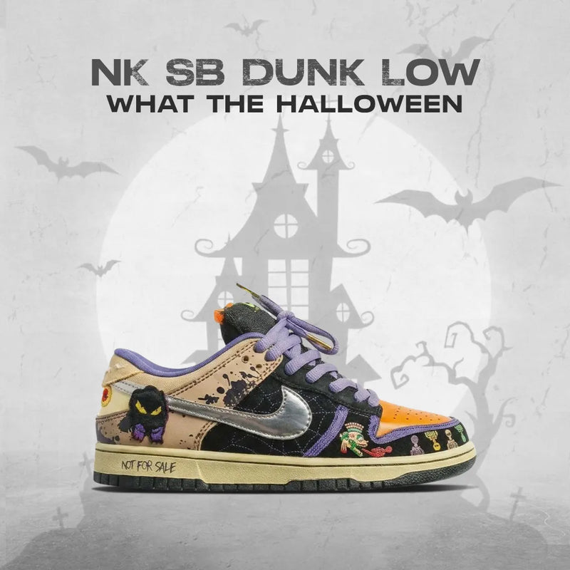 NK SB Dunk Low What The Halloween