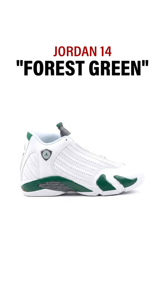 Air Jordan 14 Retro "Forest Green" Shoes Sneakers - nk0005324