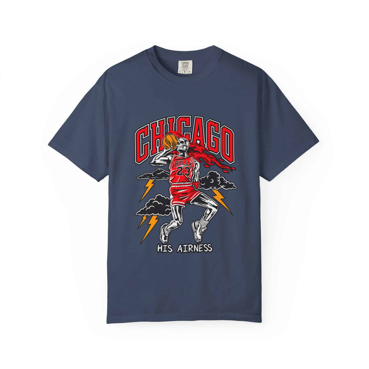 Graphic Print  Unisex Garment-Dyed T-shirt - POD0038 image
