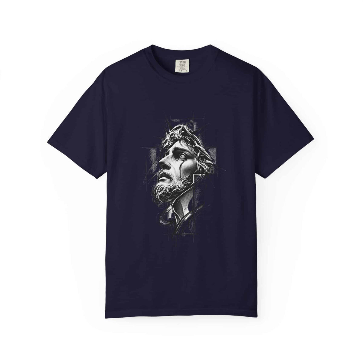 Crown of Faith 1 Unisex Garment-Dyed T-shirt image 75