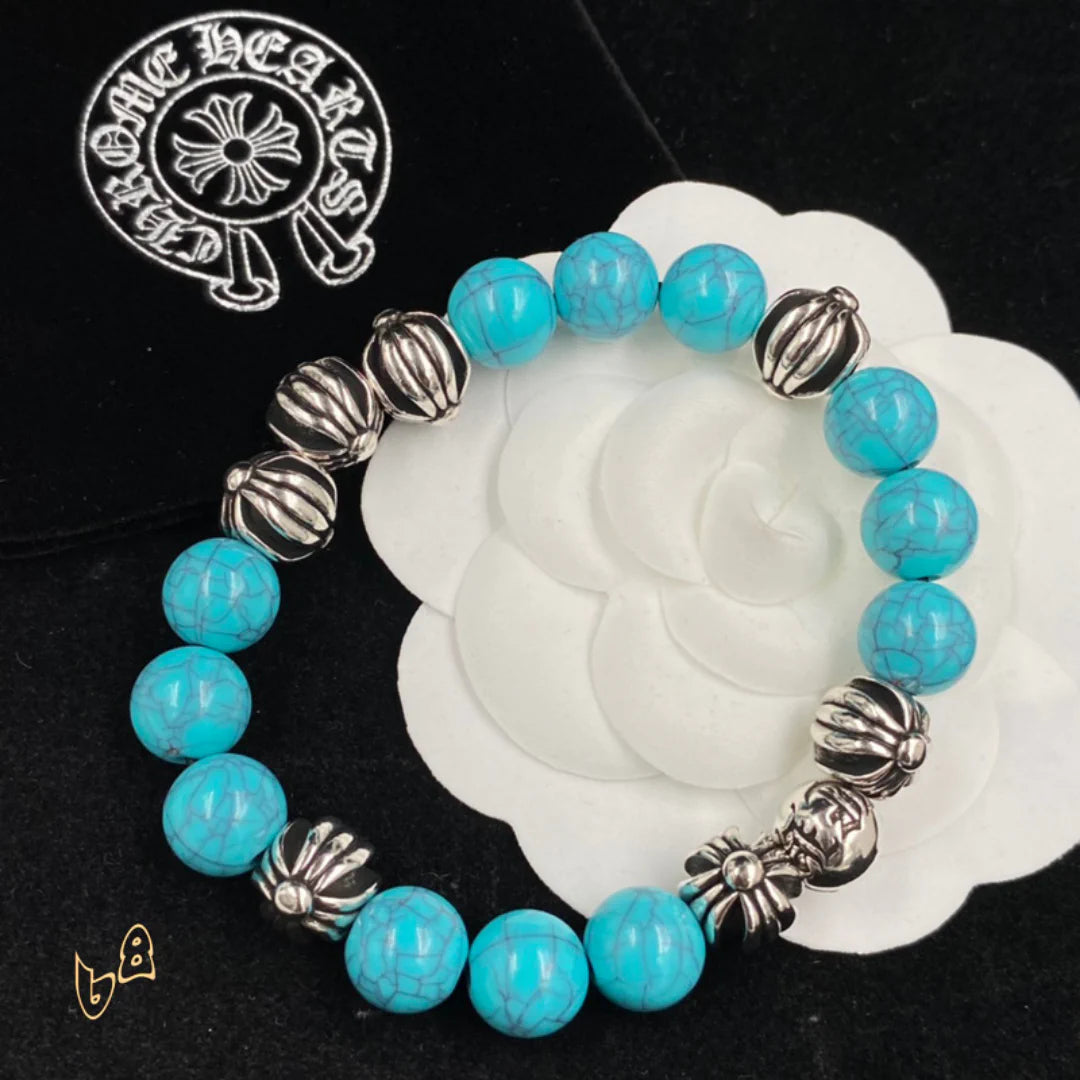 CH Blue Tiger Eye Stone Bracelet - CH0056 image 5