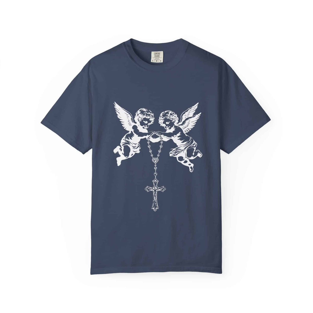 Heavenly Guardians Unisex Garment-Dyed T-shirt image