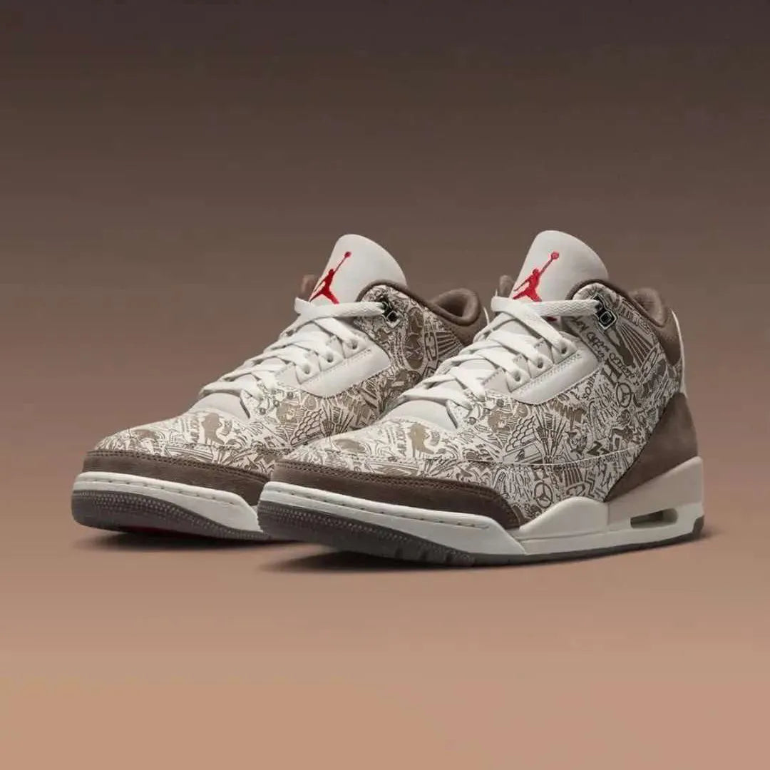 Air Jordan 3 Retro "Laser" Shoes Sneakers – nk0005537 image 2
