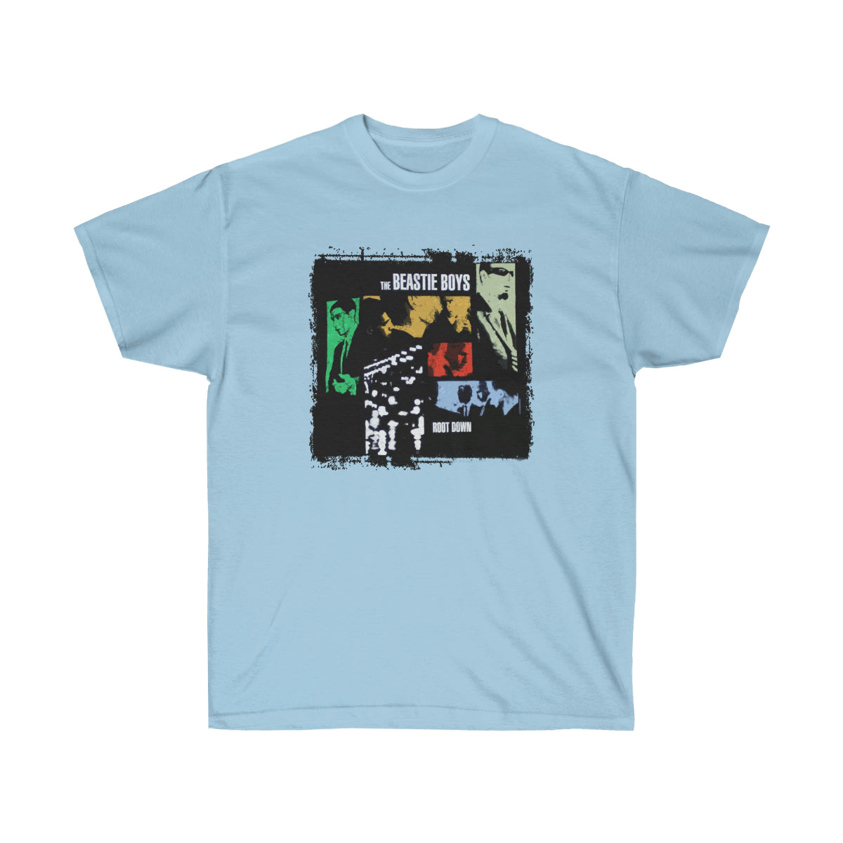 The Beasite Boys Root Down Men T-Shirt - Light Blue, 2XL image