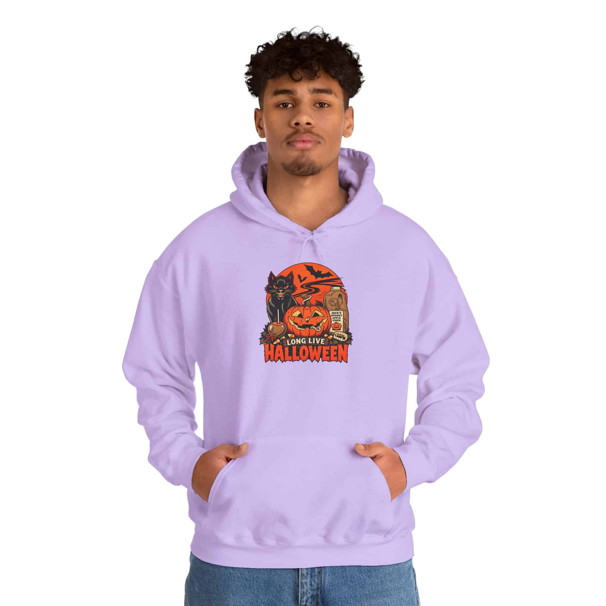 Midnight Cat Hooded Sweatshirt image 85