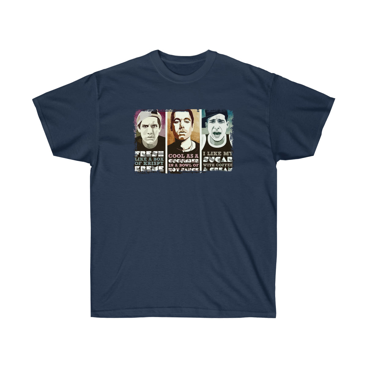 I Like My Sugar With Coffee Men T-Shirt - Navy, 2XL image