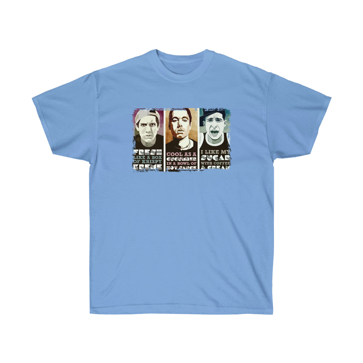 I Like My Sugar With Coffee Men T-Shirt - Carolina Blue, XL image