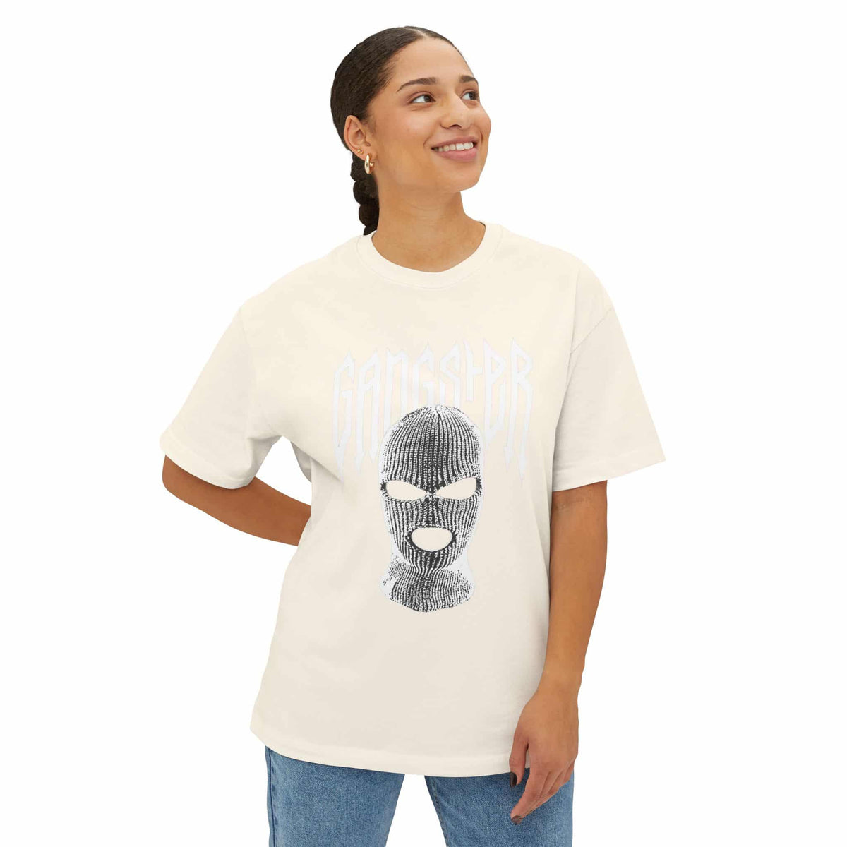 Gangster Mask Unisex Oversized Boxy Tee image 15