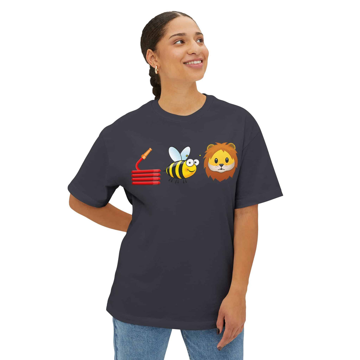 Bee Unisex Oversized Boxy Tee image 19