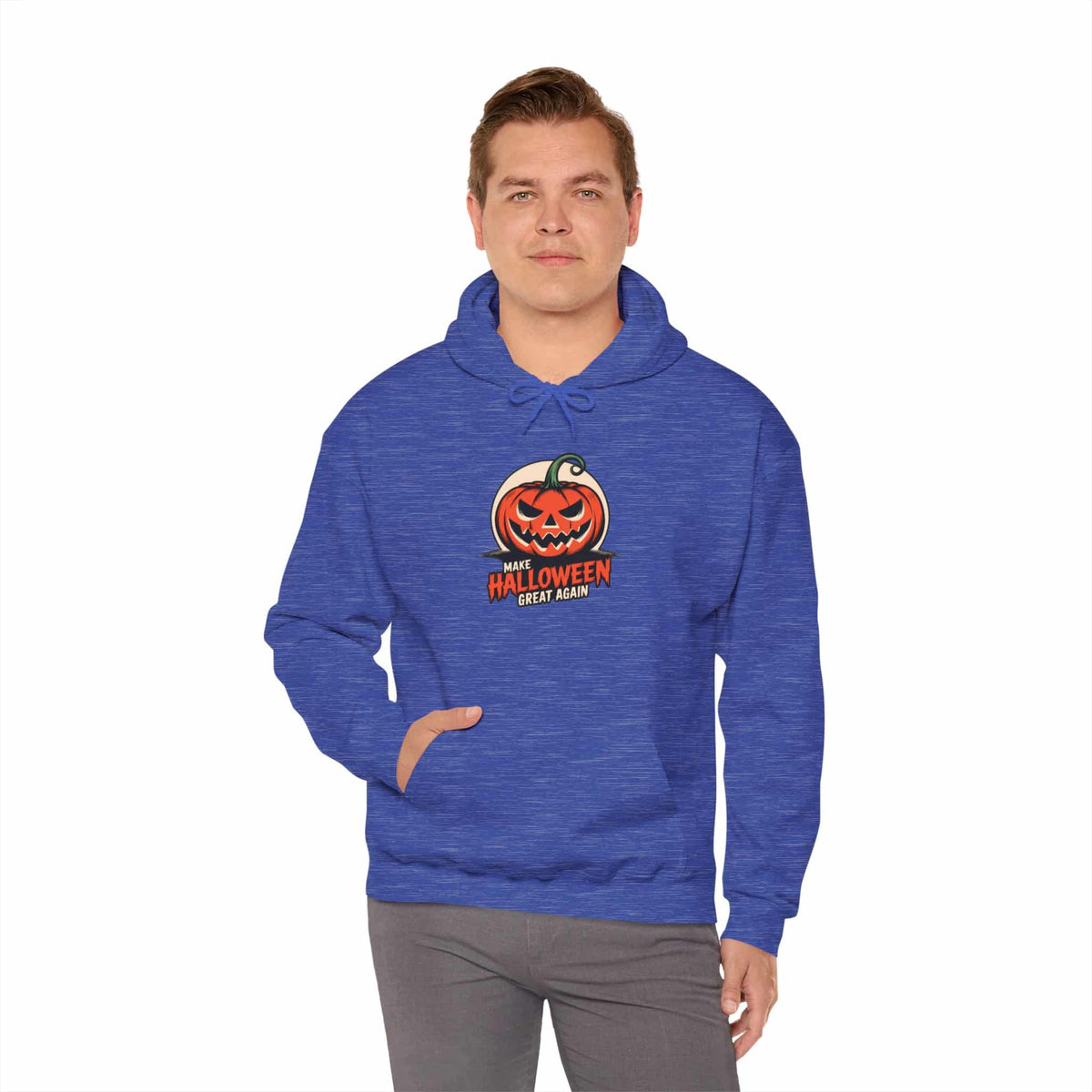 Make Halloween Great Again Hooded Sweatshirt image 42
