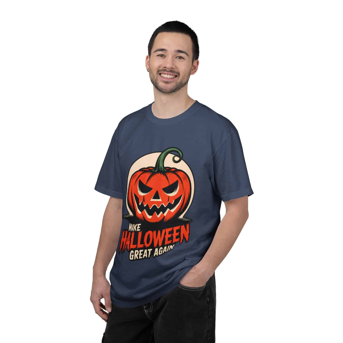 Make Halloween Great Again Unisex Garment-Dyed T-shirt image 110