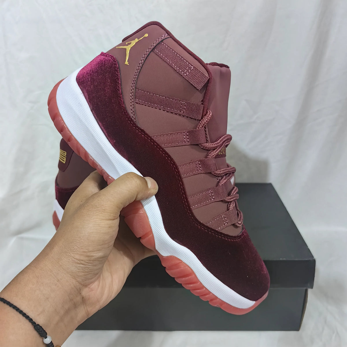 AJ 11 Heiress Velvet Shoes Sneakers - nk0003848 image 8