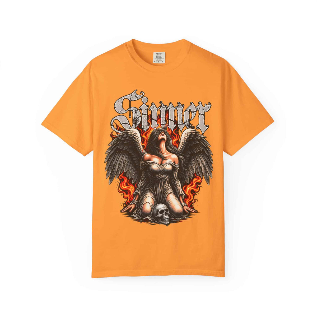 Sinner’s Flame Unisex Garment-Dyed T-shirt image 42