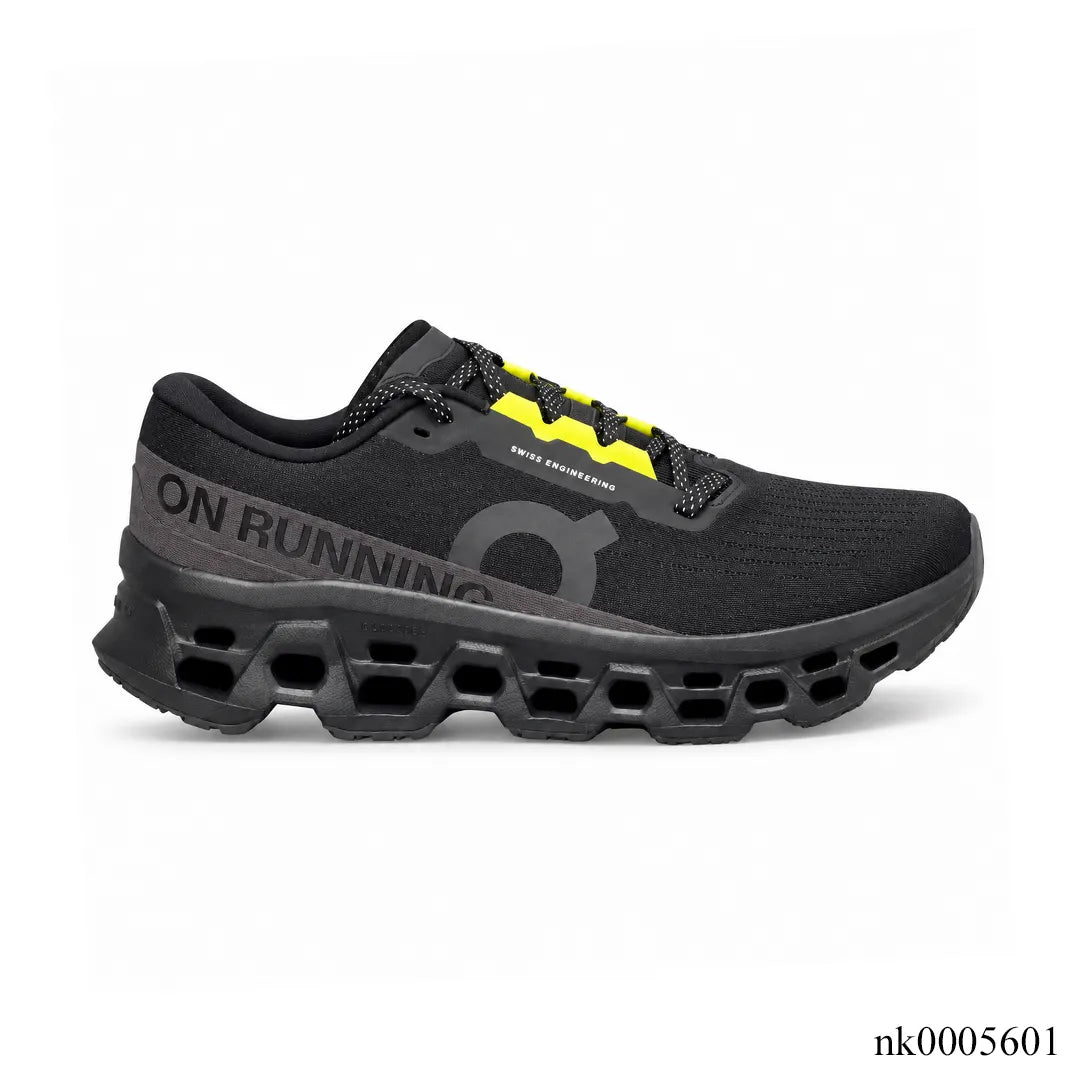 On Running Cloudmonster 3 Black Pebble Shoes Sneakers - nk0005601 image 0