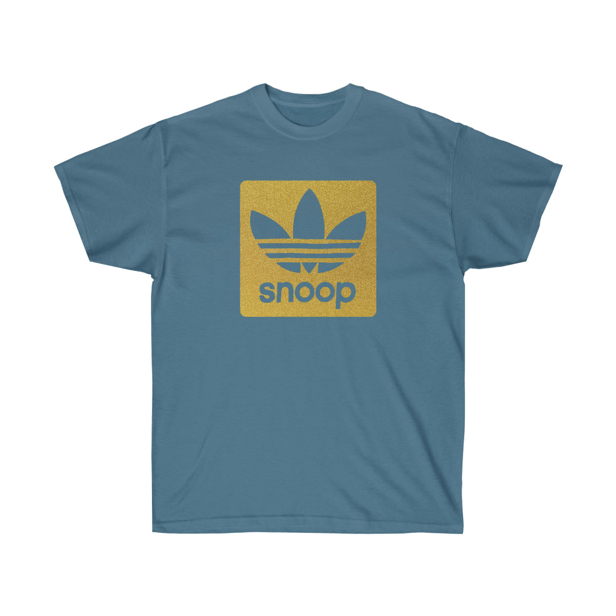 Rap Vintage Adidas Logo Men T-Shirt - Indigo Blue, M image