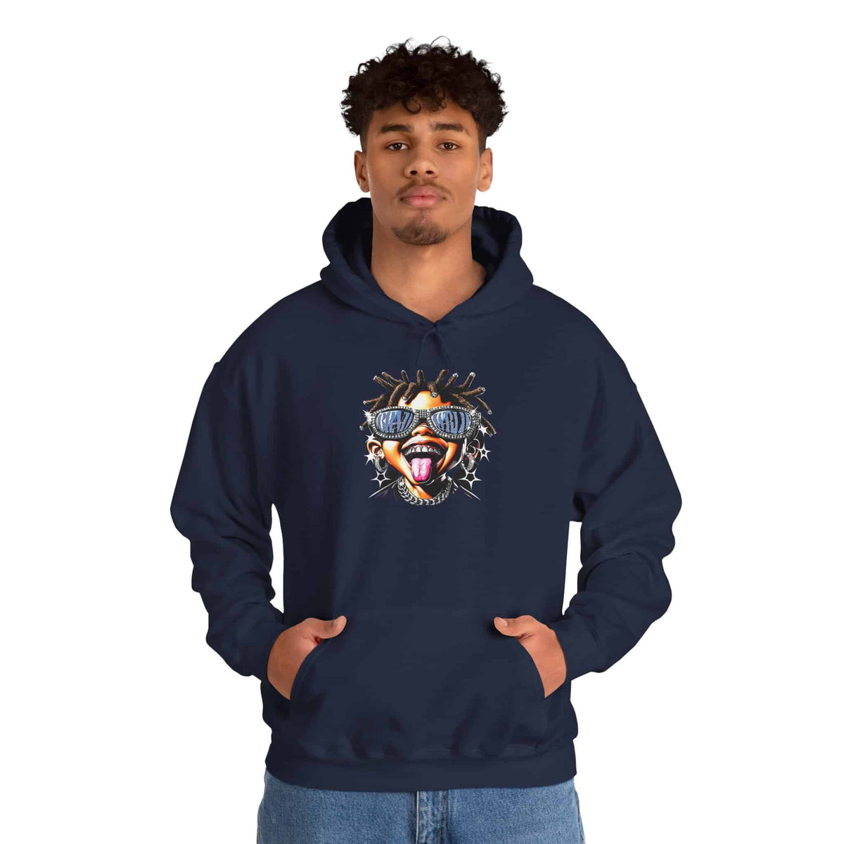 Diamond Drip Hooded Sweatshirt image 82
