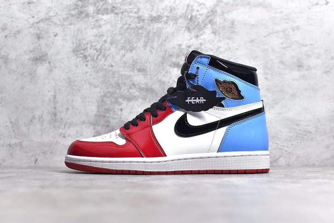 AJ 1 Retro High Fearless UNC Chicago Shoes Sneakers - nk0000058 image 4