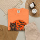 Midnight Cat Unisex Garment-Dyed T-shirt image 15