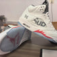 SUP x AJ 5 White Shoes Sneakers - nk0004701 image 6