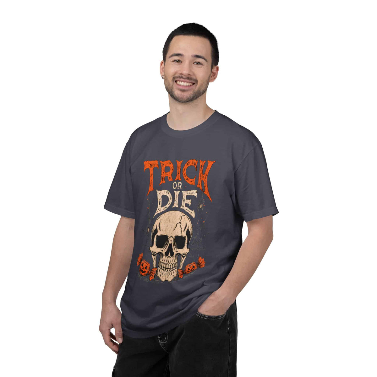 TRICK OR DIE Unisex Garment-Dyed T-shirt image 136