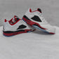AJ 5 Retro Low Fire Red Shoes Sneakers - nk0005016 image 6