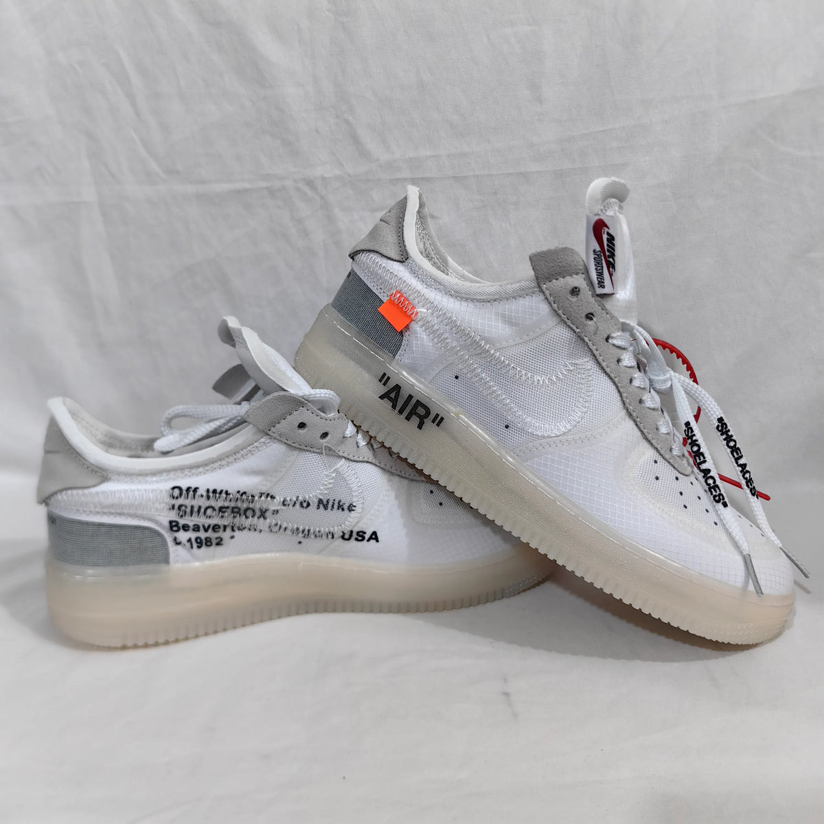 OW x AF 1 Low The Ten Shoes Sneakers – nk0000002 image 13