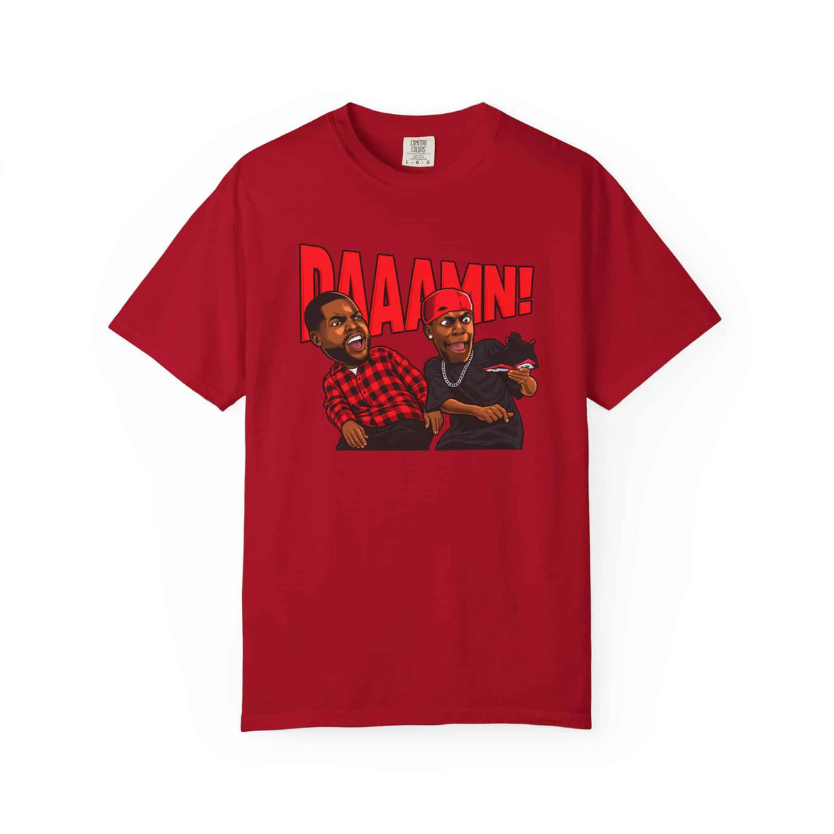 Graphic Print  Unisex Garment-Dyed T-shirt - POD0035 image