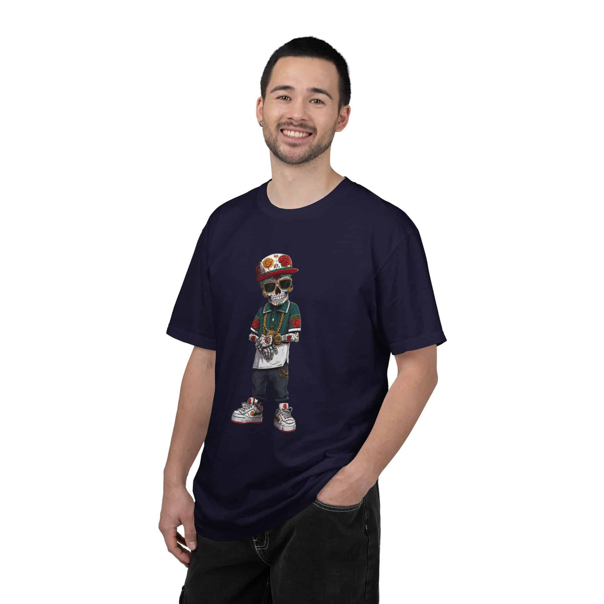 Skull Luxury Unisex Garment-Dyed T-shirt image 70