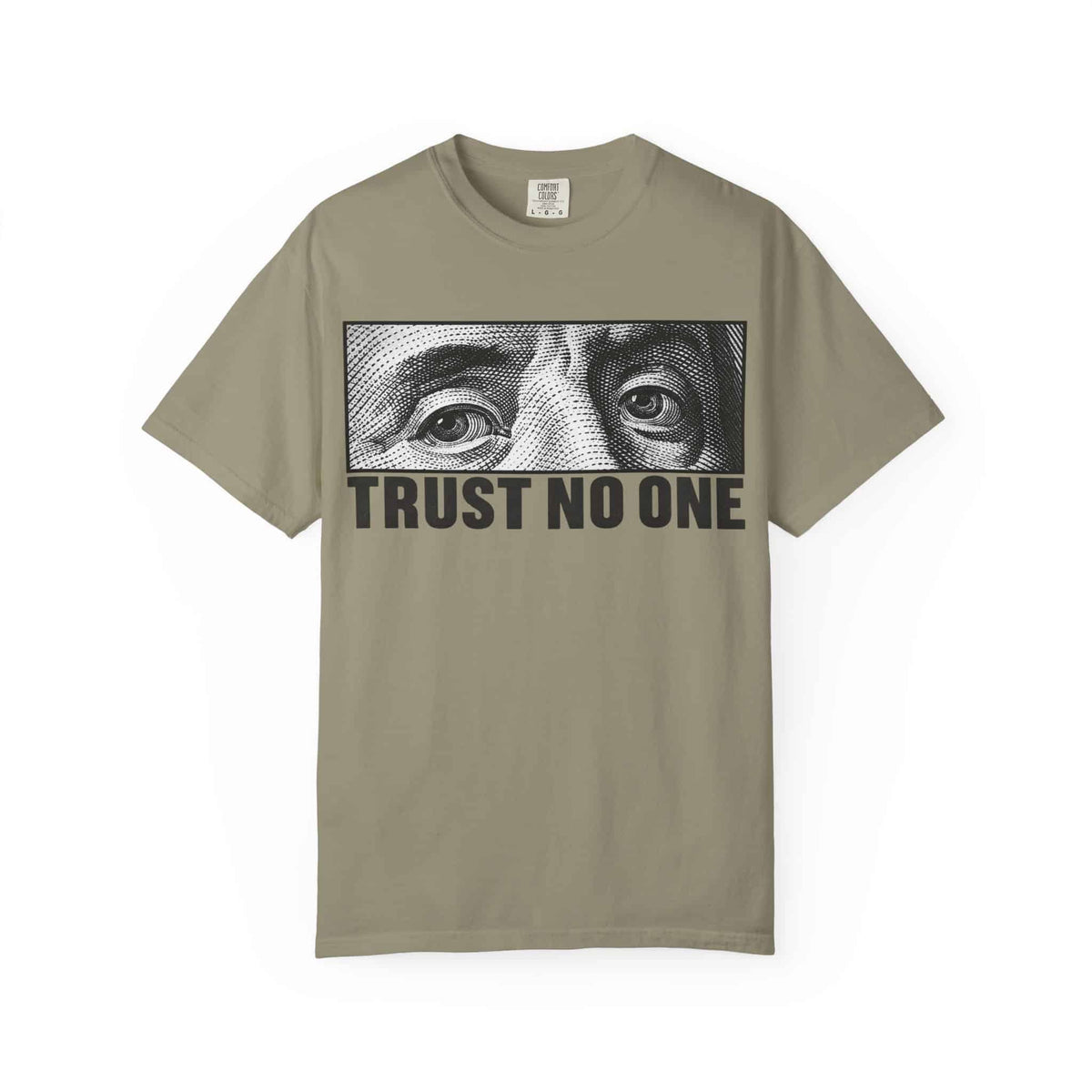 Graphic Print  Unisex Garment-Dyed T-shirt - POD0039 image