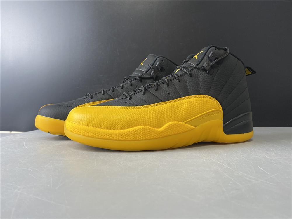 AJ 12 Retro Black University Gold Shoes Sneakers - nk0000758 image 10