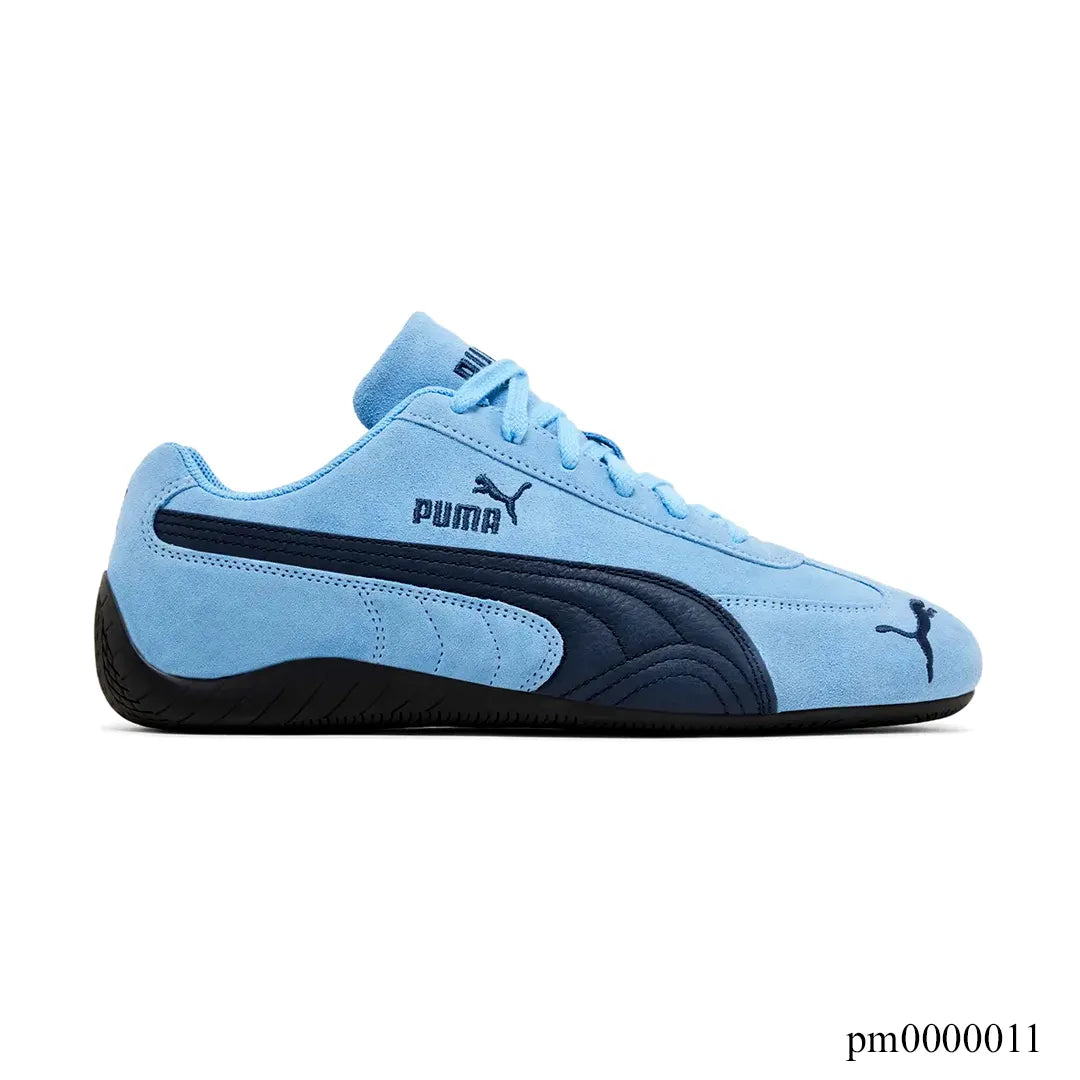 PM Speedcat Archive Light Blue Club Navy Shoes Sneakers - pm0000011 image 0