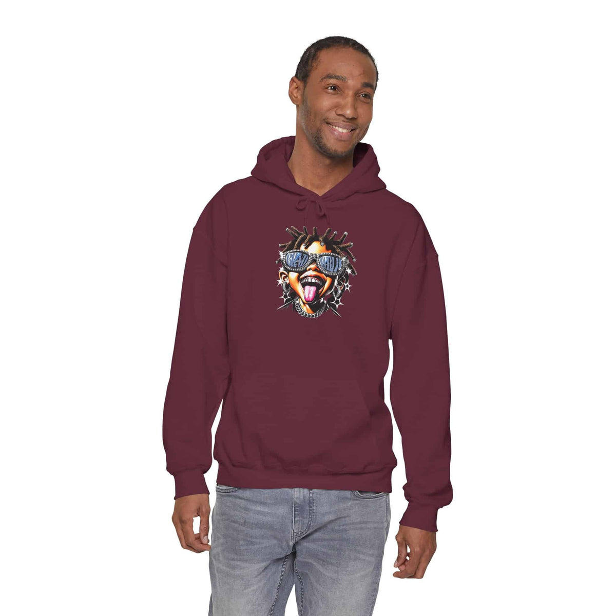 Diamond Drip Hooded Sweatshirt image 30