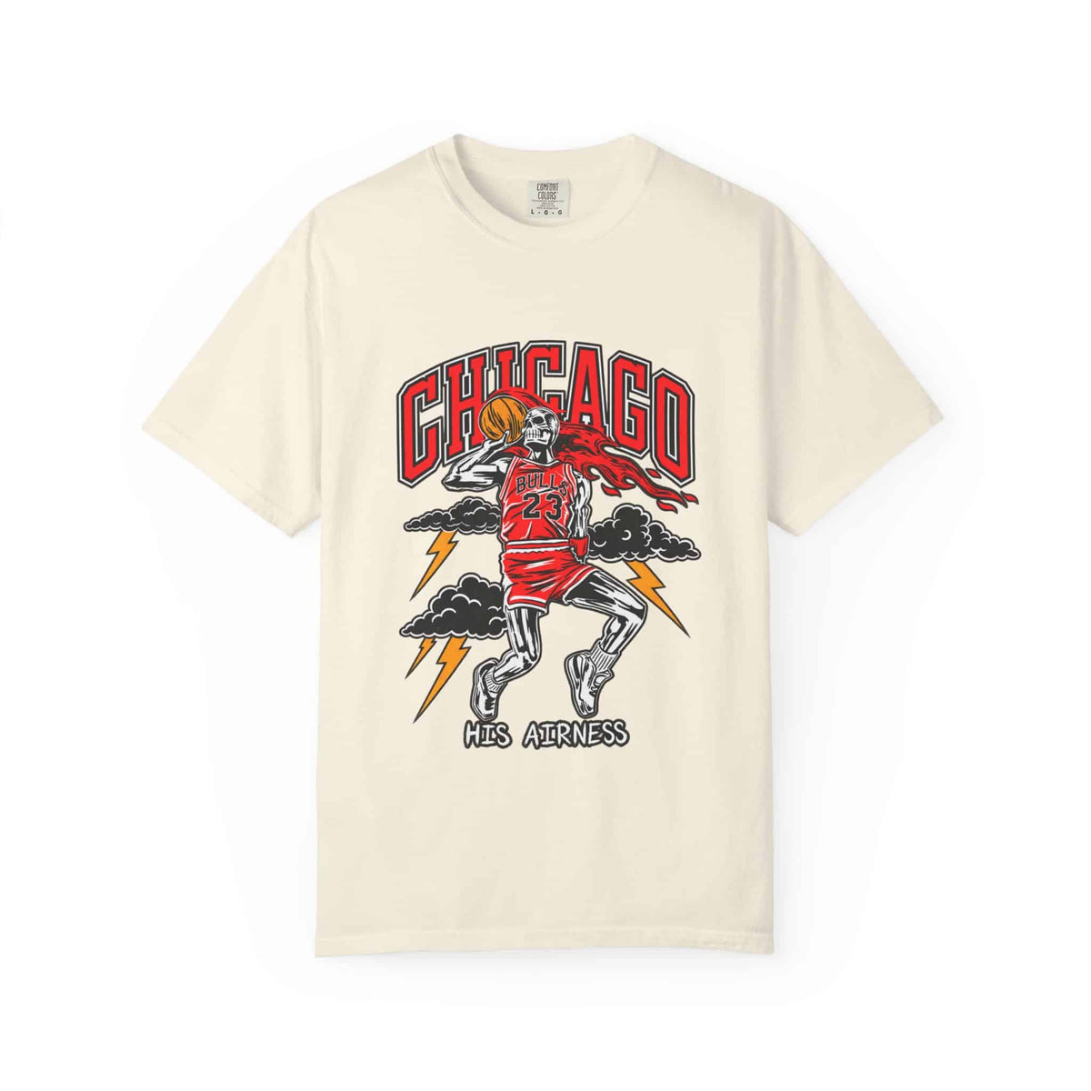 Graphic Print  Unisex Garment-Dyed T-shirt - POD0038 image