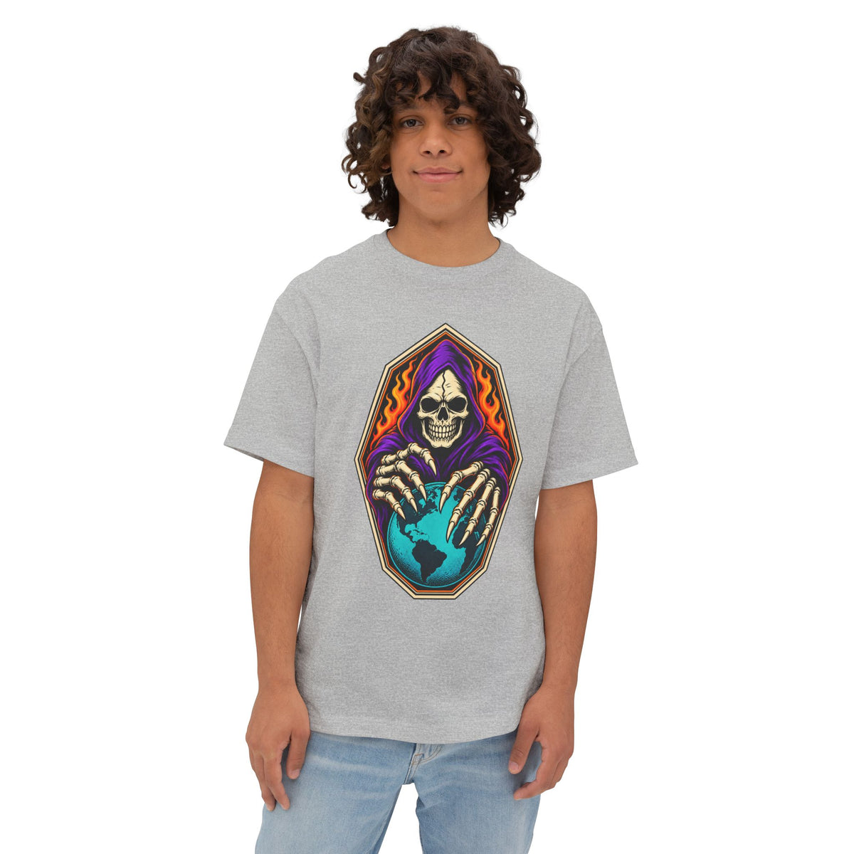 Soul Keeper Unisex Oversized Boxy Tee image 28