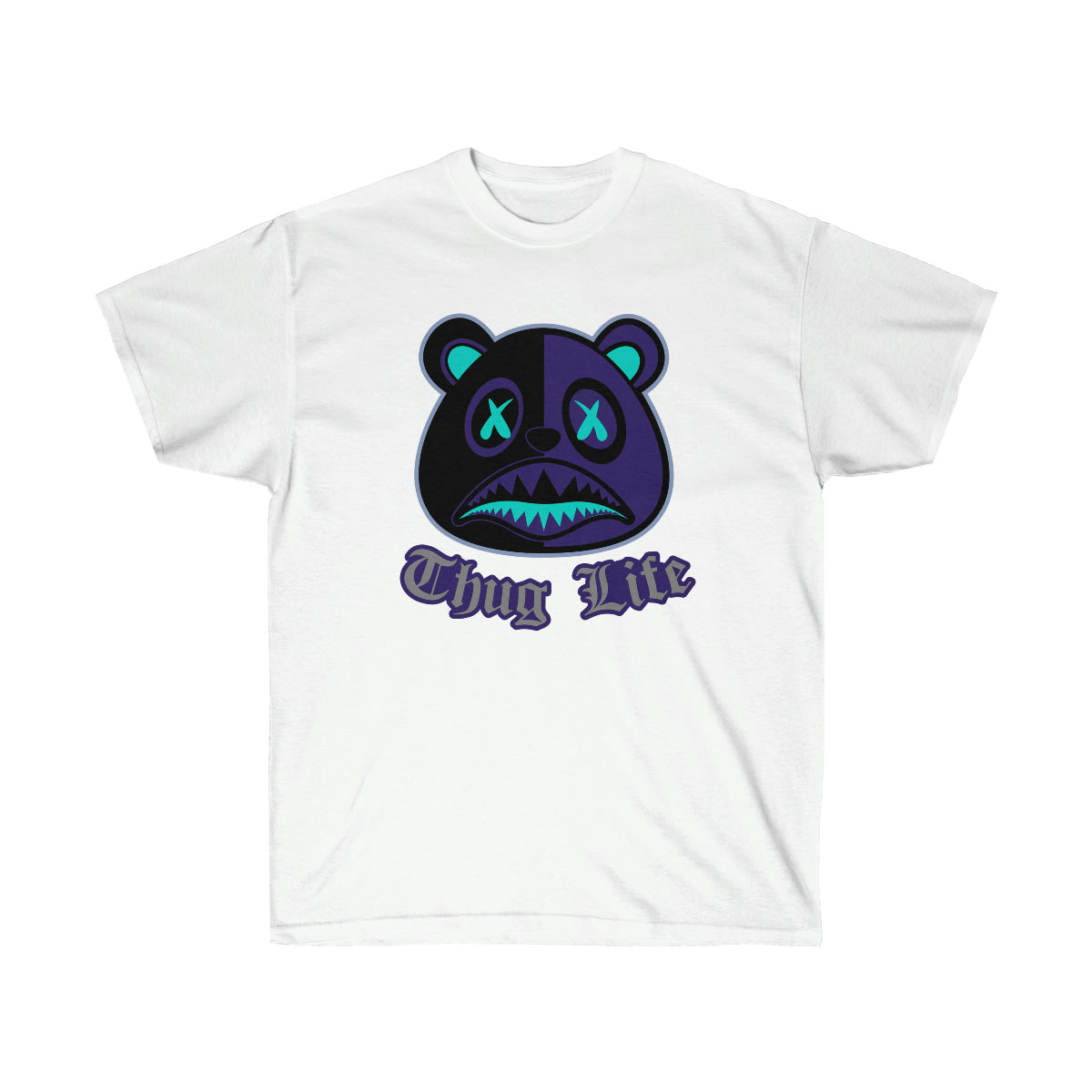 Thug Life Men T-Shirt - White, M image