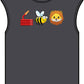 Bee Unisex Garment-Dyed Muscle Tee image