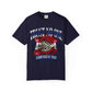 Graphic Print  Unisex Garment-Dyed T-shirt - POD0037 image