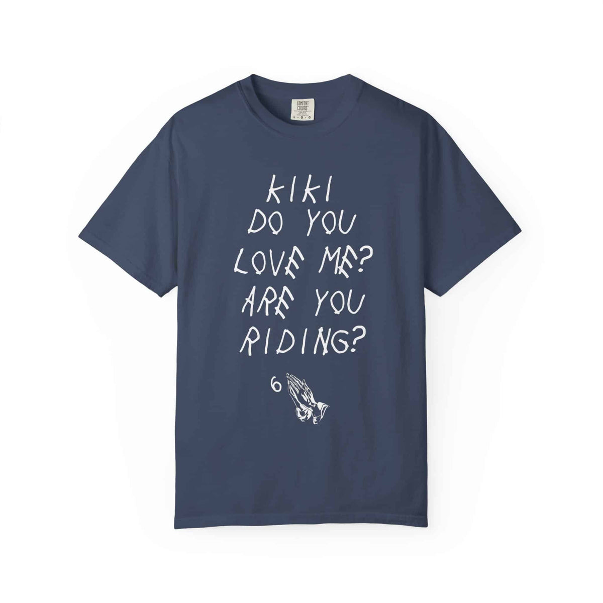 Kiki Loves Me Unisex Garment-Dyed T-shirt image