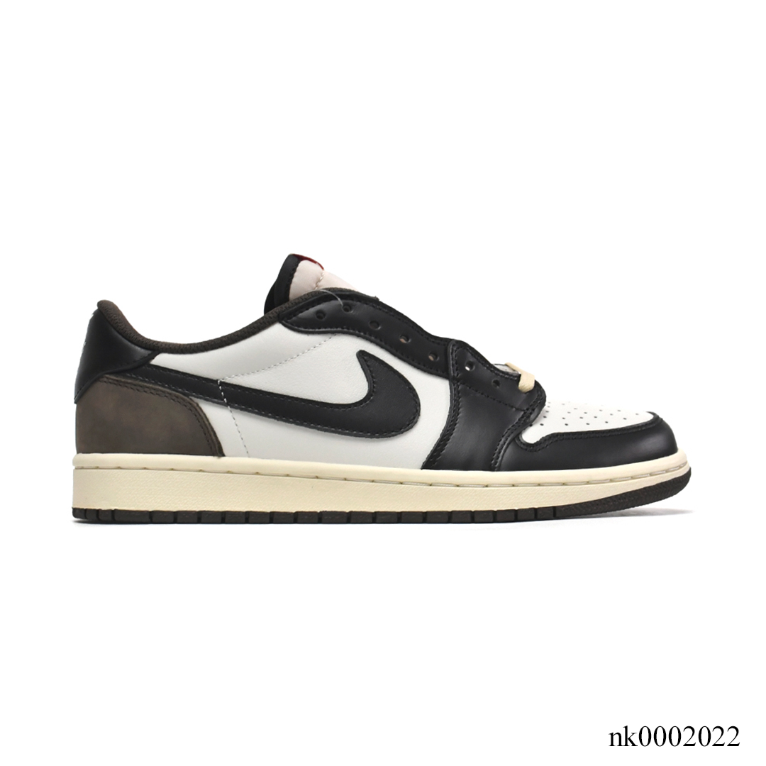 Travis Scott x AJ 1 Low OG SP Dark Mocha Shoes Sneakers - nk0002022 image 1