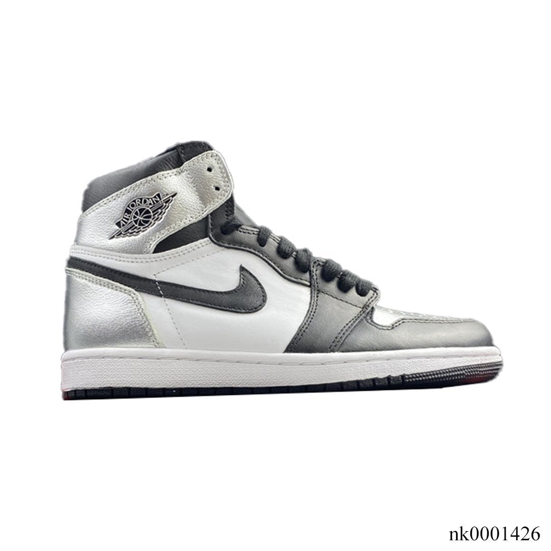 AJ 1 High OG WMNS Silver Toe Shoes Sneakers - nk0001426 image 0