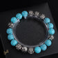 CH Cross Flower Ball Bracelet  - CH0073 - Blue image