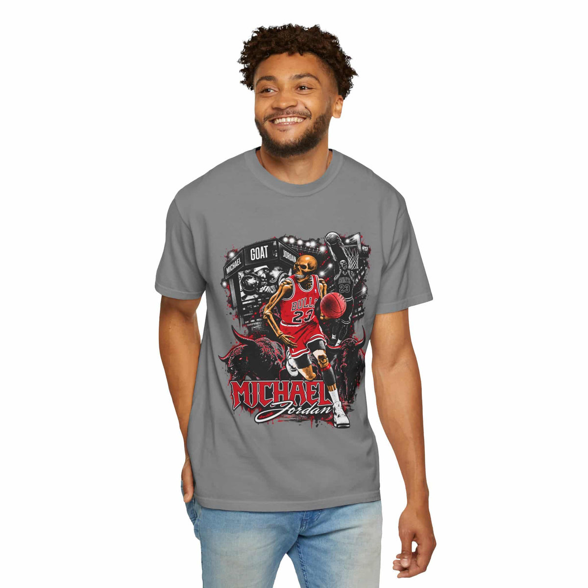 Chicago Legend 23 Unisex Garment-Dyed T-shirt image 68